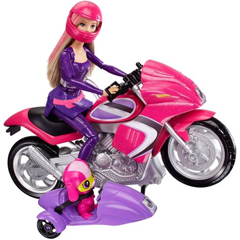 Motorcu barbie bebek